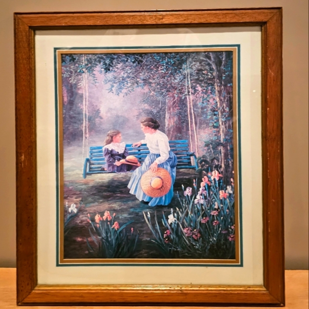 Rare Find Vintage Mother Daughter Wall Decor